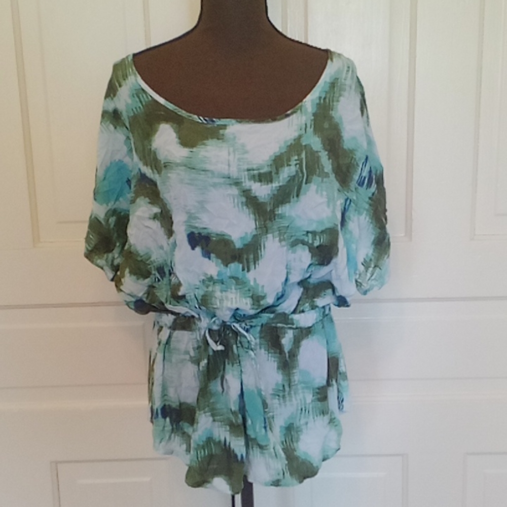 CK tie waist top